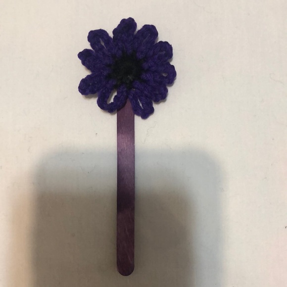Flower bookmark Handmade crochet - Picture 9 of 9